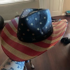 American Flag Cowboy Hat